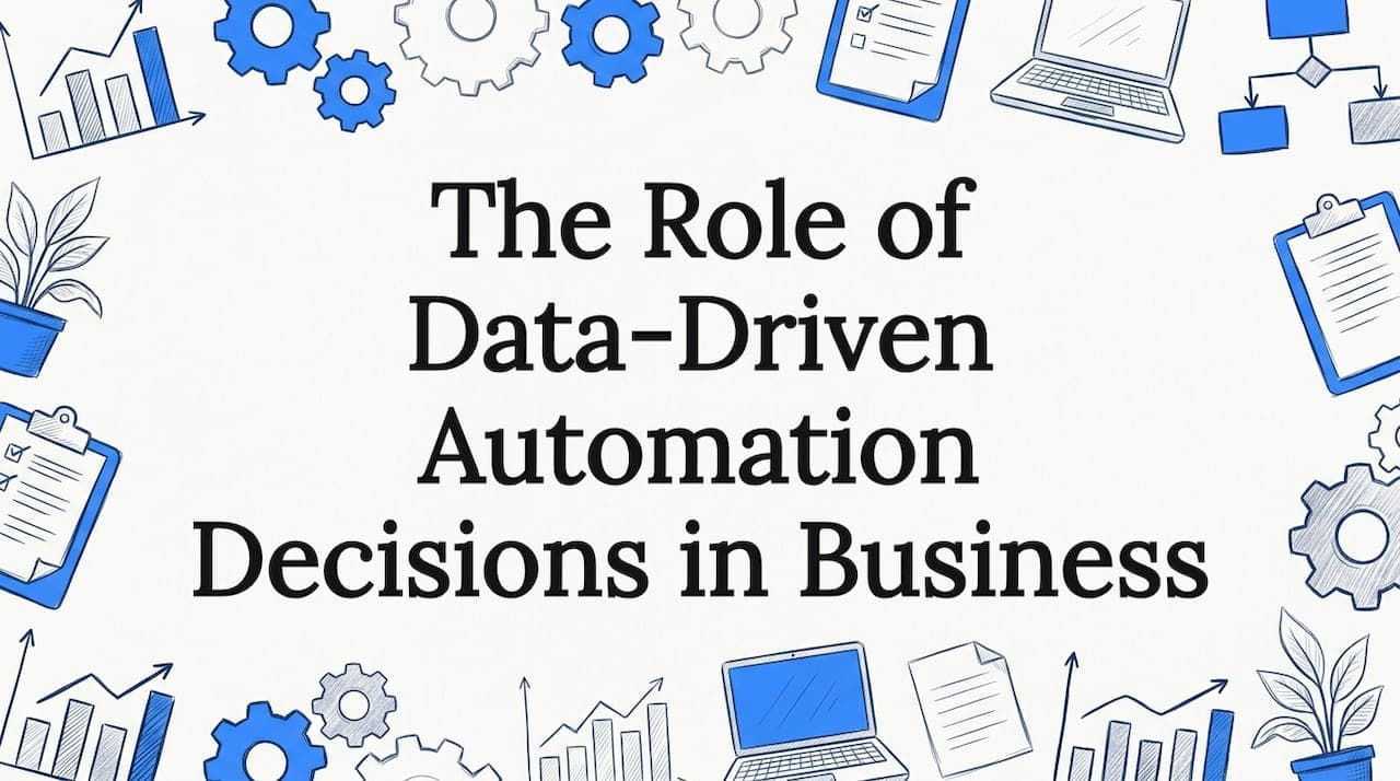 The Role of Data-Driven Automation Decisions in Business