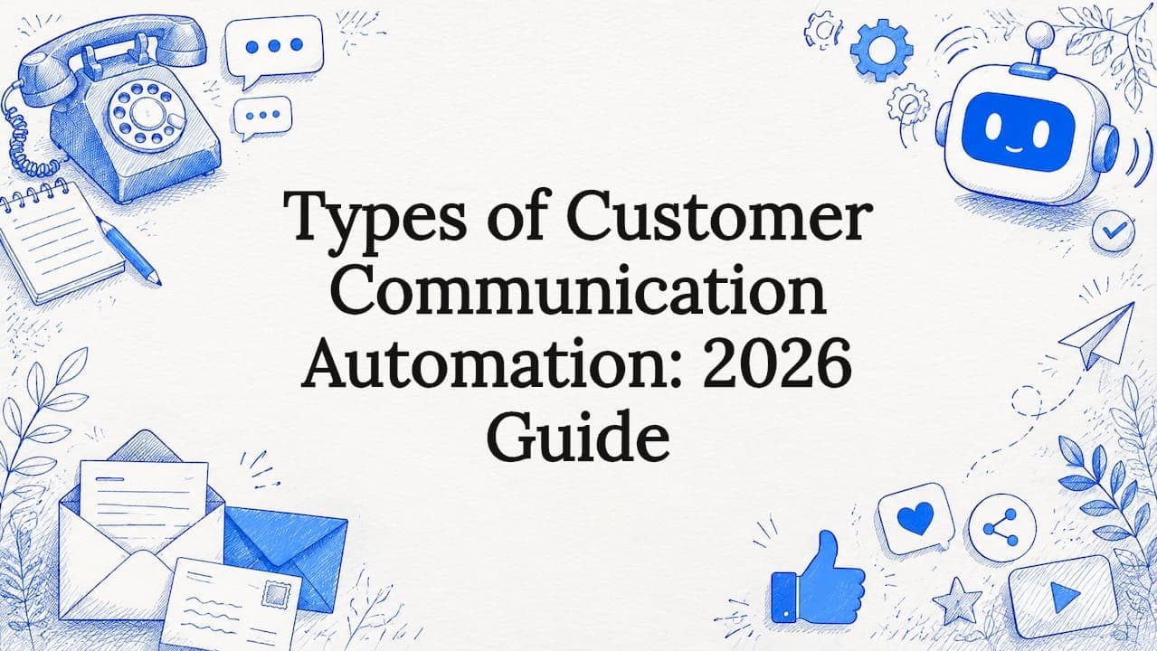 Types of Customer Communication Automation: 2026 Guide
