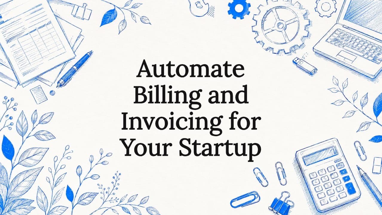 Automate Billing and Invoicing for Your Startup