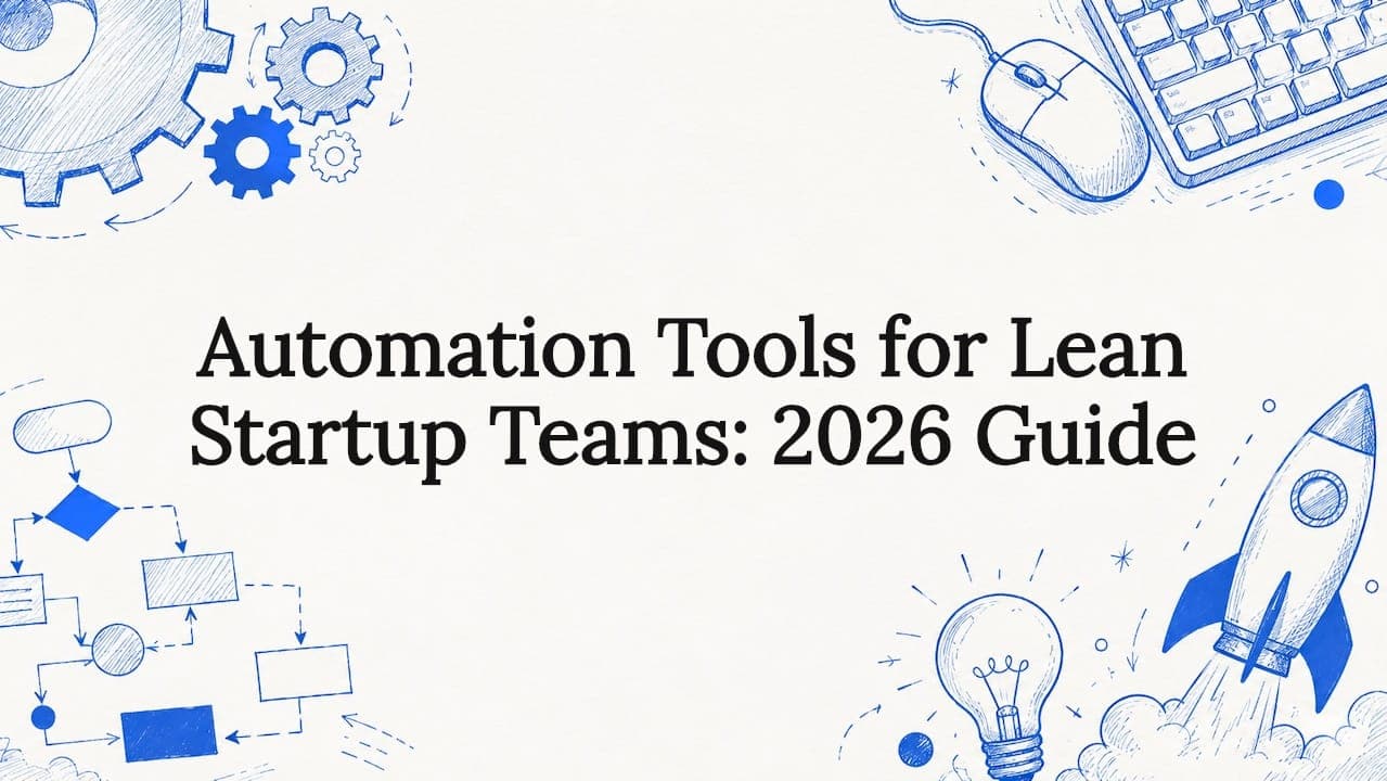 Automation Tools for Lean Startup Teams: 2026 Guide