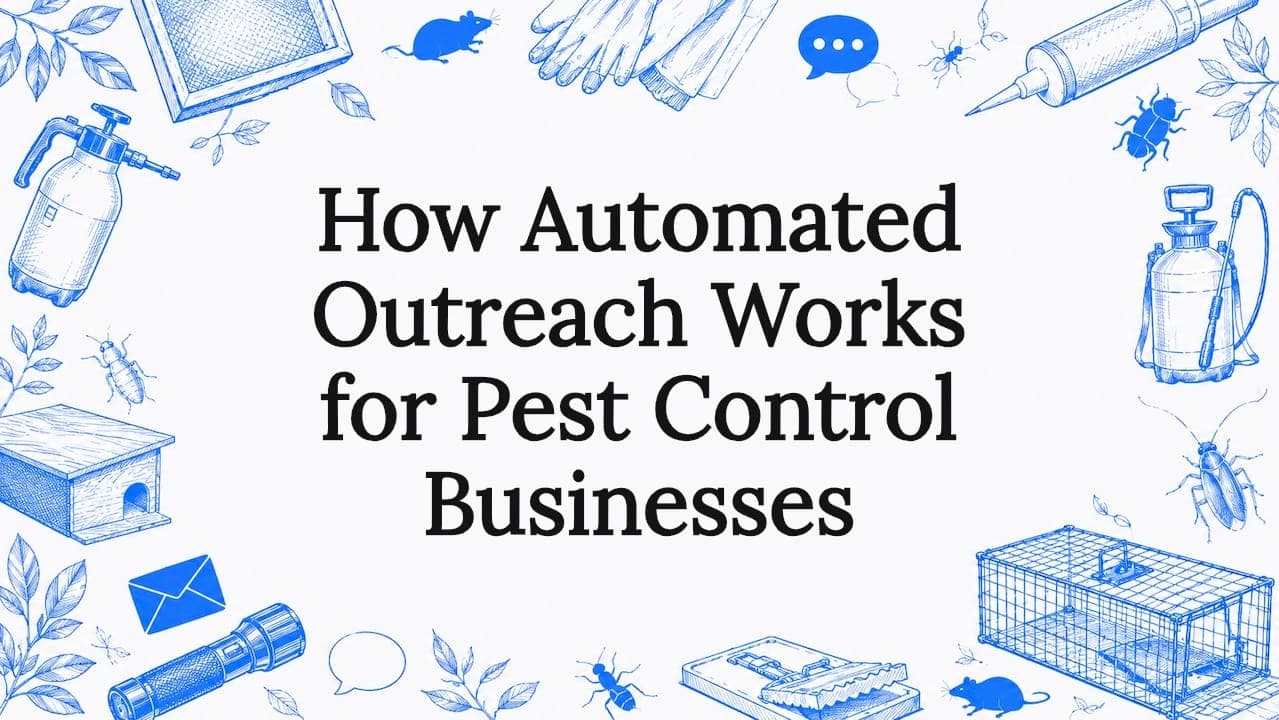 How Automated Outreach Works for Pest Control Businesses