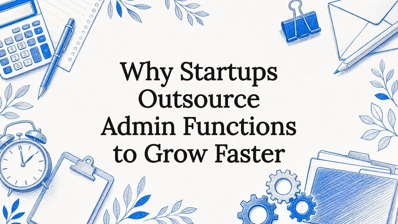 Why Startups Outsource Admin Functions to Grow Faster