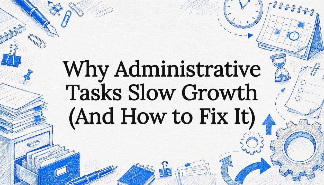 Why Administrative Tasks Slow Growth (And How to Fix It)