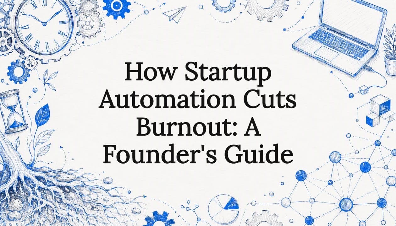 How Startup Automation Cuts Burnout: A Founder's Guide