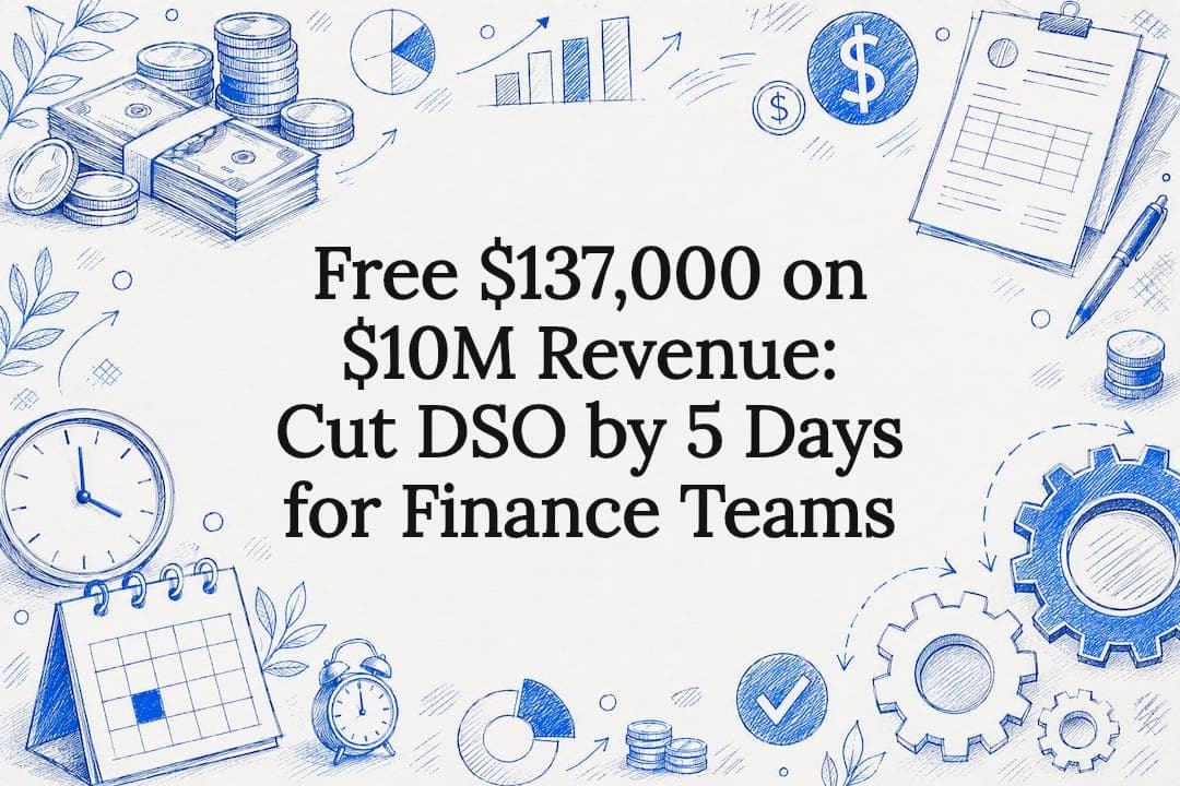 Free $137,000 on $10M Revenue: Cut DSO by 5 Days for Finance Teams