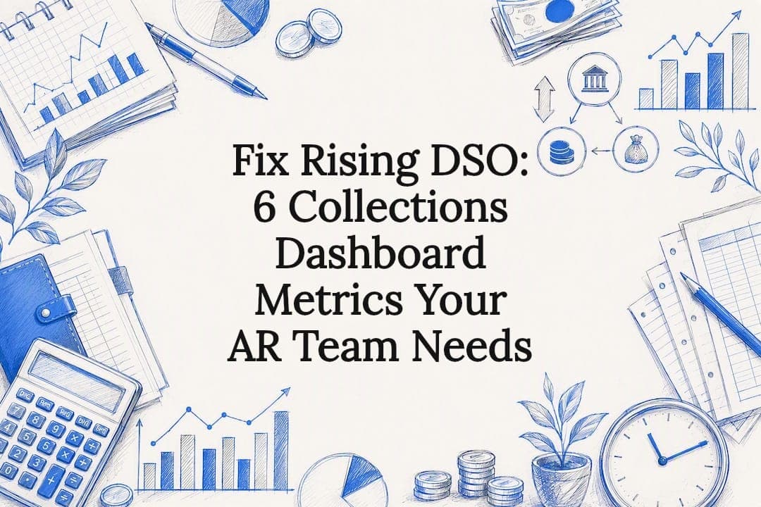 Fix Rising DSO: 6 Collections Dashboard Metrics Your AR Team Needs