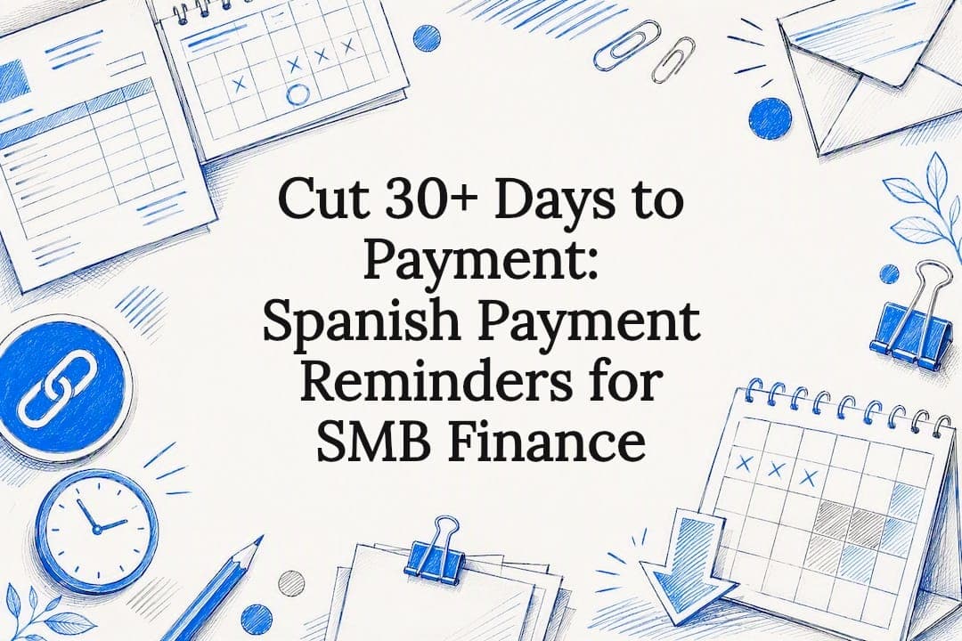 Cut 30+ Days to Payment: Spanish Payment Reminders for SMB Finance